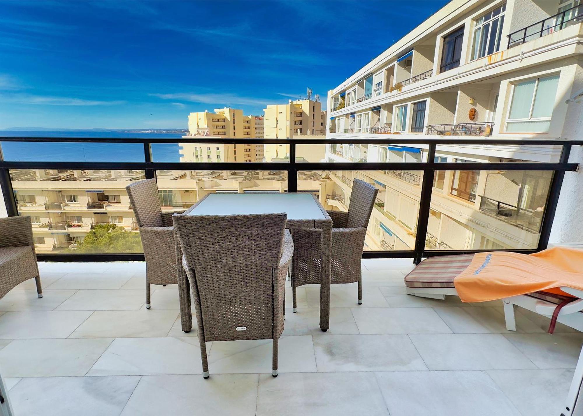 Skol 508 West Facing Duplex Apartment With Amazing Sea Views Marbella Bagian luar foto
