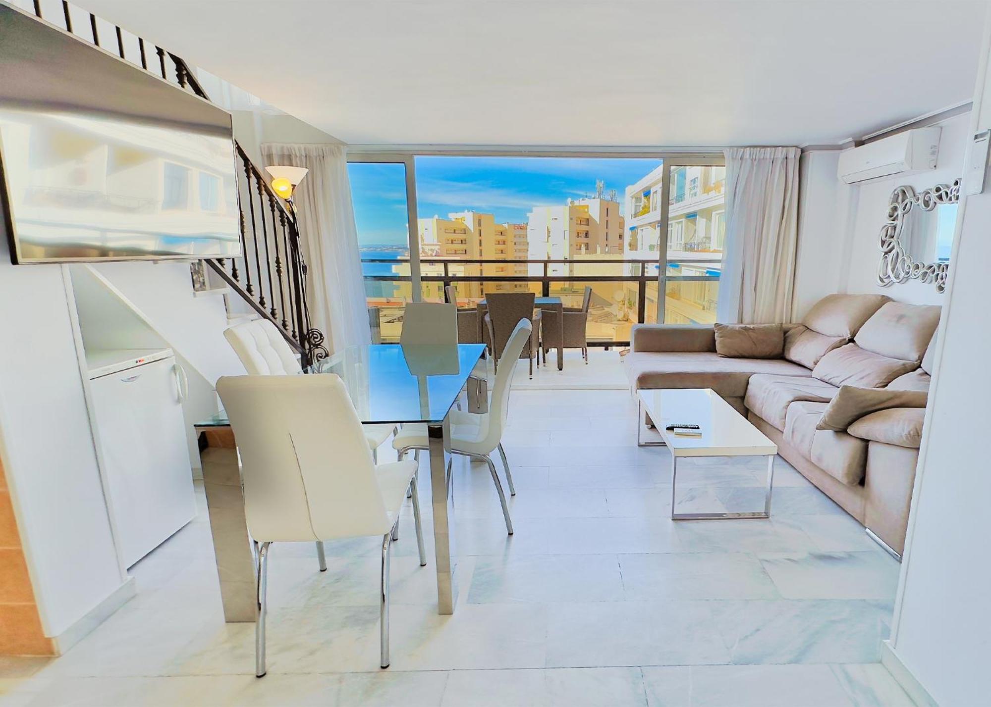 Skol 508 West Facing Duplex Apartment With Amazing Sea Views Marbella Bagian luar foto