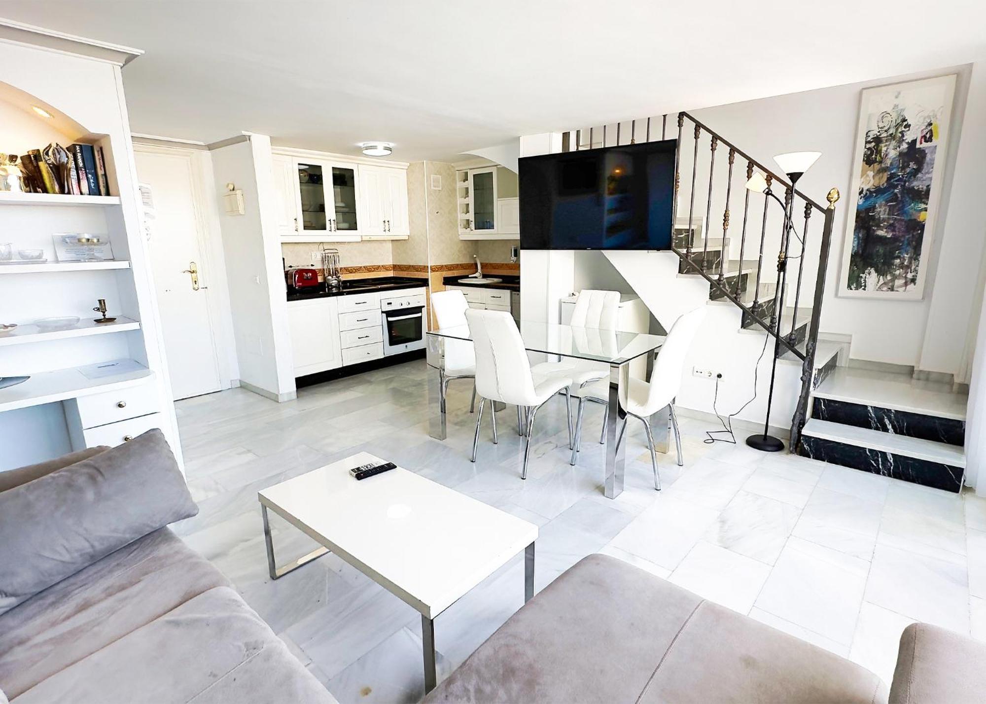 Skol 508 West Facing Duplex Apartment With Amazing Sea Views Marbella Bagian luar foto